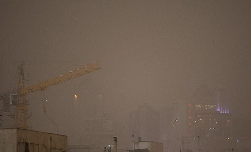 طوفان در تهران
