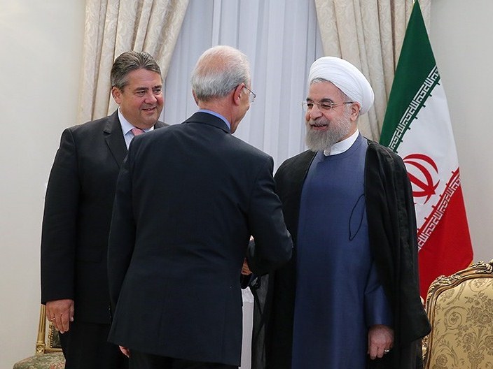 دیدار قائم مقام صدر اعظم آلمان با روحانی