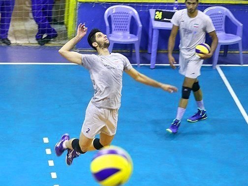 تمرین‌تیم ملی والیبال ایران