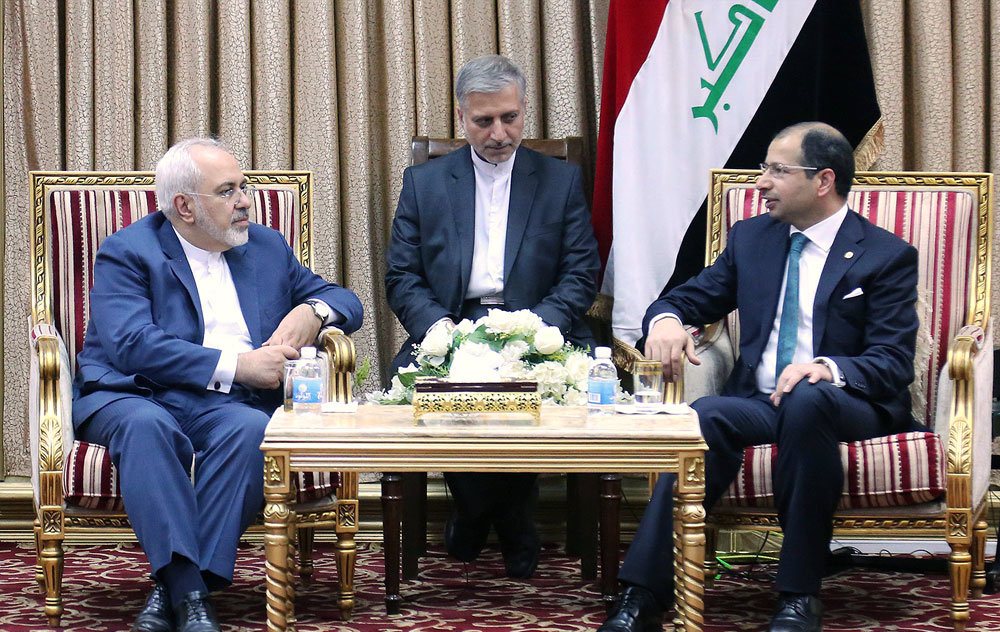 دیدار ظریف با مقامات عراقی