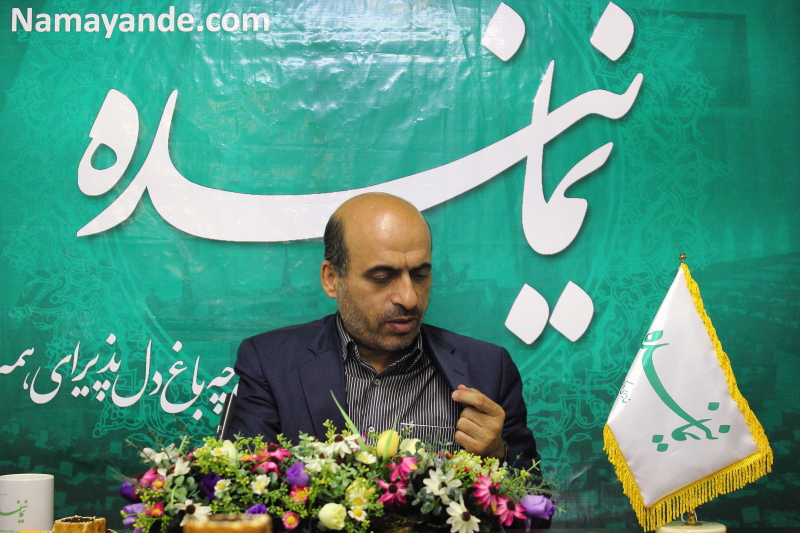 محمدحسن آصفری در حاشیه بازدید از سایت «نماینده»
