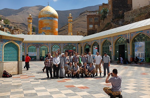 امام‌زاده داوود(ع) پس از سیل
