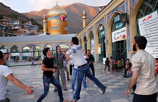 امام‌زاده داوود(ع) پس از سیل