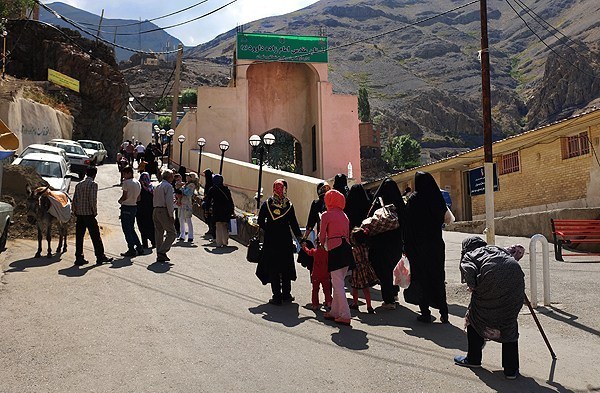 امام‌زاده داوود(ع) پس از سیل