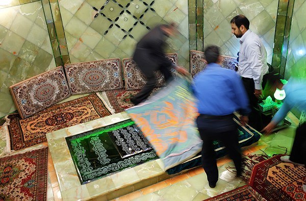 امام‌زاده داوود(ع) پس از سیل