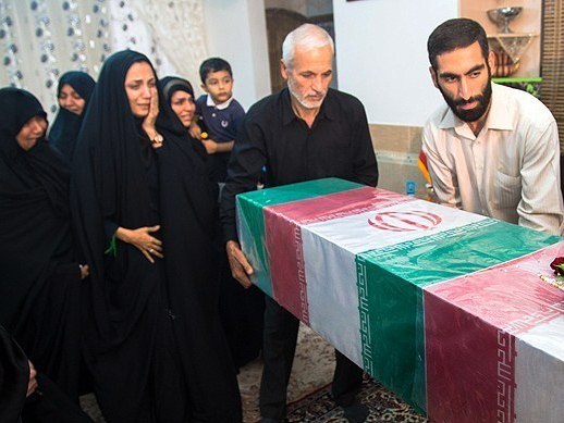 وداع با شهید غواص محمد شیخ شعاعی
