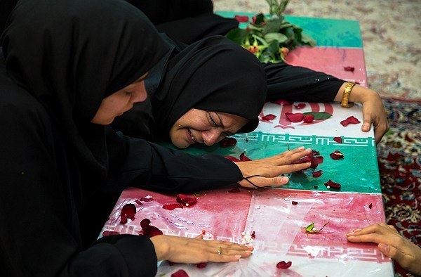 وداع با شهید غواص محمد شیخ شعاعی