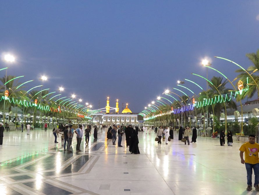 سحرگاه دل‌انگیز بین‌الحرمین کربلا