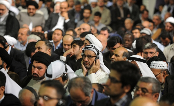دیدار شرکت کنندگان مجمع جهانی اهل بیت (ع) با رهبرانقلاب