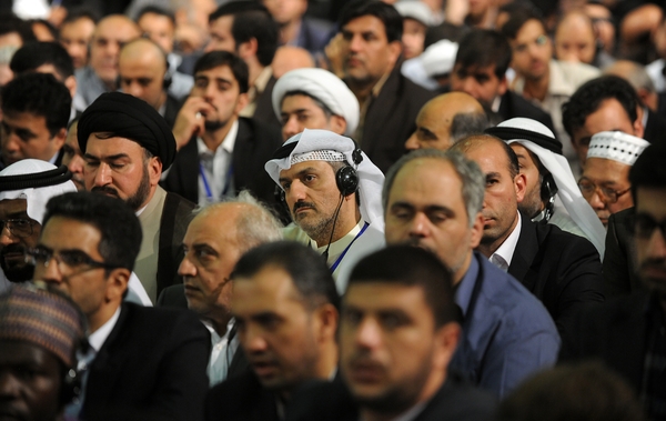 دیدار شرکت کنندگان مجمع جهانی اهل بیت (ع) با رهبرانقلاب
