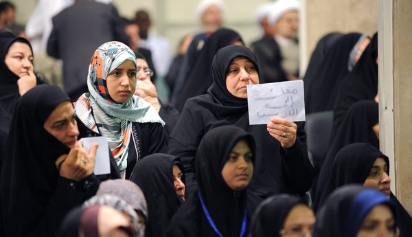دیدار شرکت کنندگان مجمع جهانی اهل بیت (ع) با رهبرانقلاب