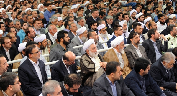 دیدار کارگزاران حج‌ با رهبر انقلاب