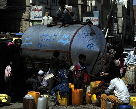 وضع اسفبار آب آشامیدنی در یمن