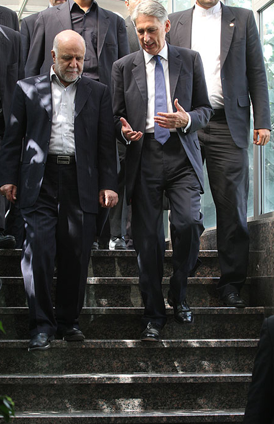 دیدار هاموند و زنگنه