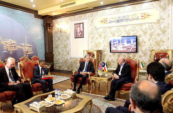دیدار هاموند و زنگنه