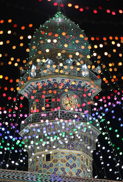 چراغانی حرم امام رضا(ع)