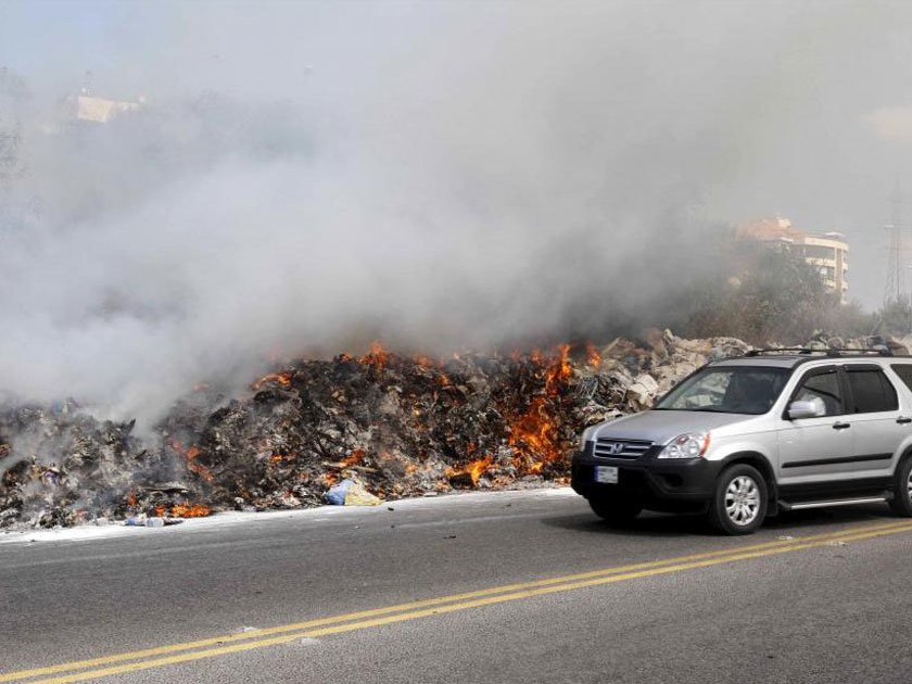 بحران زباله در لبنان‎