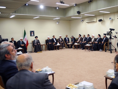 دیدار هیئت دولت با رهبرانقلاب
