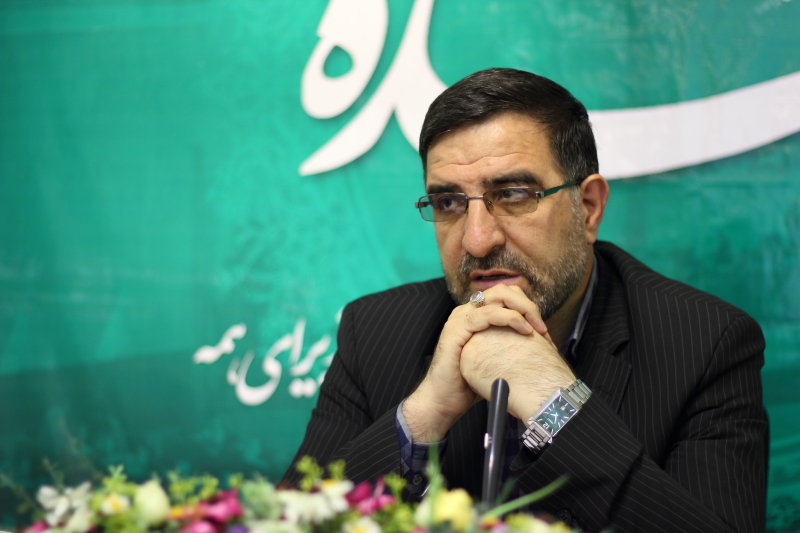 احمد امیرآبادی فراهانی، نماینده قم در حاشیه بازدید از سایت «نماینده»