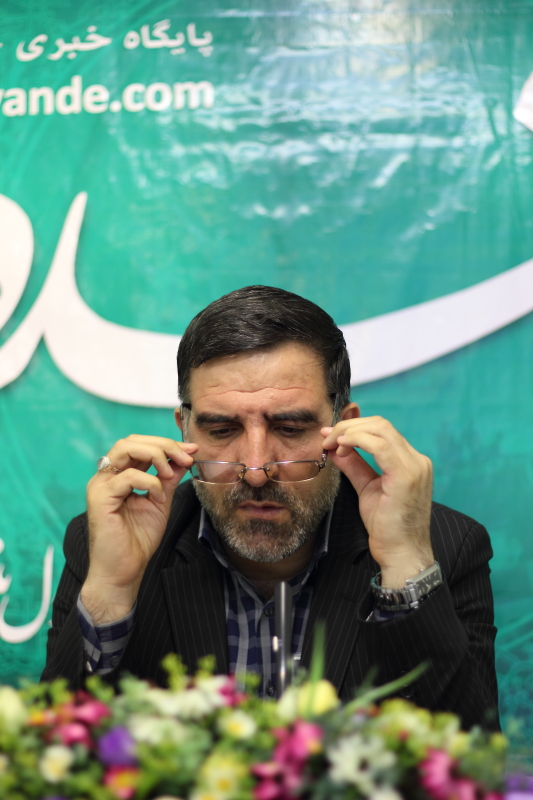 احمد امیرآبادی فراهانی، نماینده قم در حاشیه بازدید از سایت «نماینده»