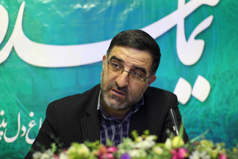 احمد امیرآبادی فراهانی، نماینده قم در حاشیه بازدید از سایت «نماینده»