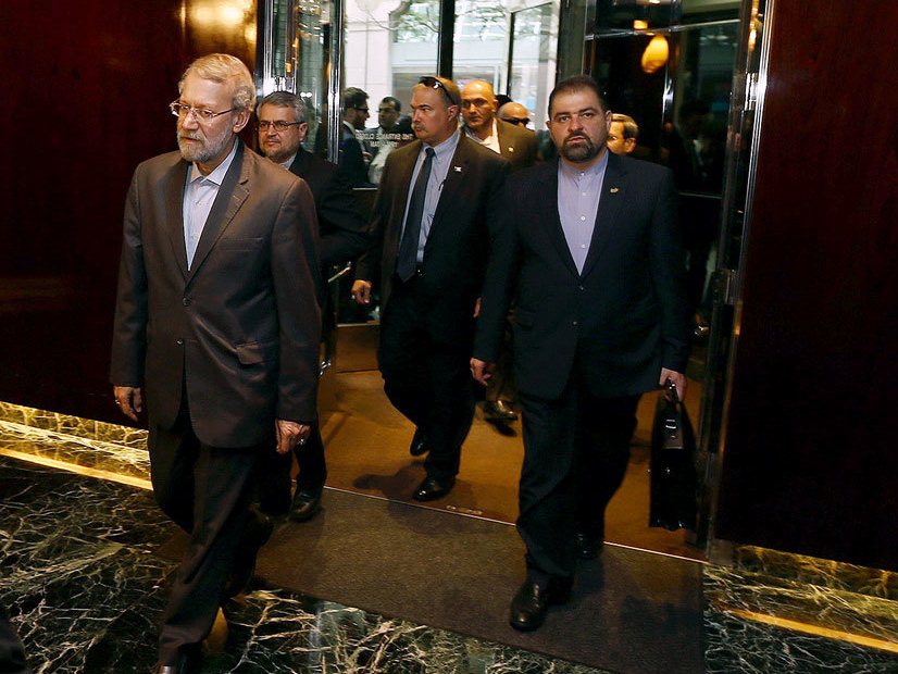 ورود لاریجانی به نیویورک