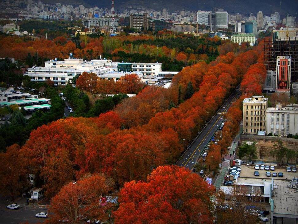 تصاویر منتشر شده از تهران زیبا را اینجا ببینید