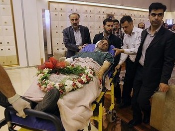 انتقال خبرنگار مجروح شده از سوریه به تهران