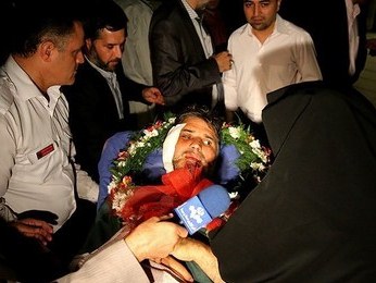 انتقال خبرنگار مجروح شده از سوریه به تهران