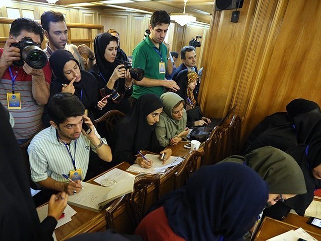 جلسه انتخاب هیئت رئیسه شورای شهر تهران