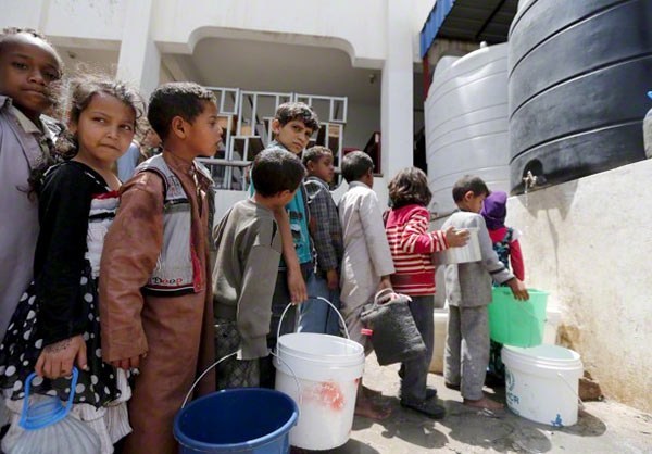 تصاویر دردناک از کودکان جنگ در یمن