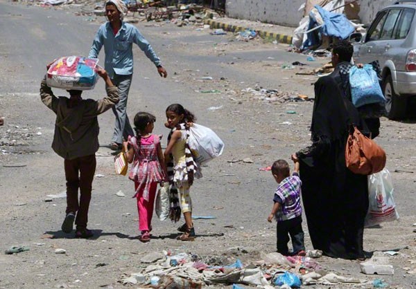 تصاویر دردناک از کودکان جنگ در یمن