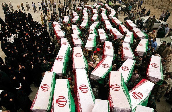 ورود پیکر ۸۰ شهید دفاع مقدس از مرز شلمچه