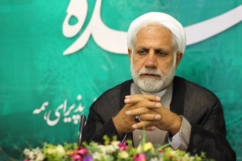 حجت الاسلام وحید احمدی، نماینده کنگاور در حاشیه بازدید از سایت «نماینده»