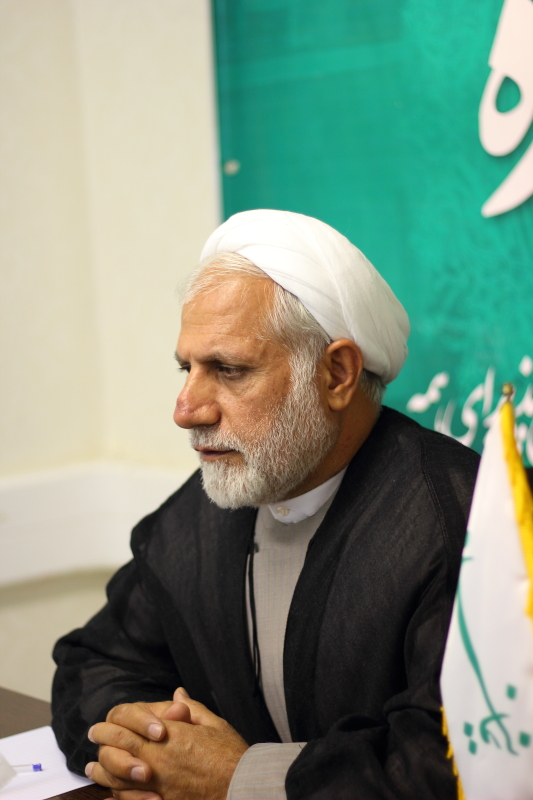 حجت الاسلام وحید احمدی، نماینده کنگاور در حاشیه بازدید از سایت «نماینده»