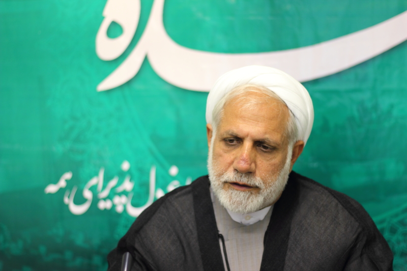 حجت الاسلام وحید احمدی، نماینده کنگاور در حاشیه بازدید از سایت «نماینده»