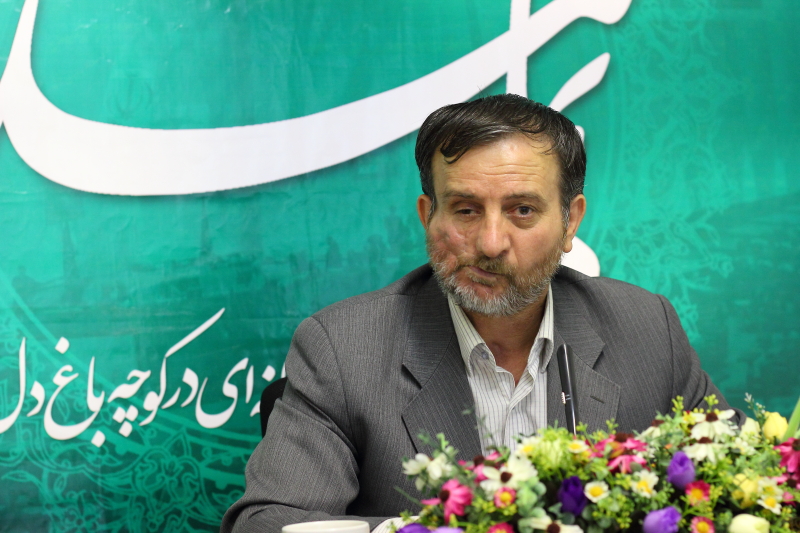 شهروز افخمی نماینده ملکان، در حاشیه بازدید از سایت «نماینده»