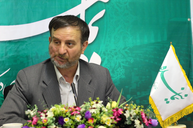 شهروز افخمی نماینده ملکان، در حاشیه بازدید از سایت «نماینده»