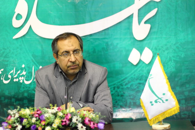 جمشید جعفرپور، نماینده لارستان، در حاشیه بازدید از سایت «نماینده»