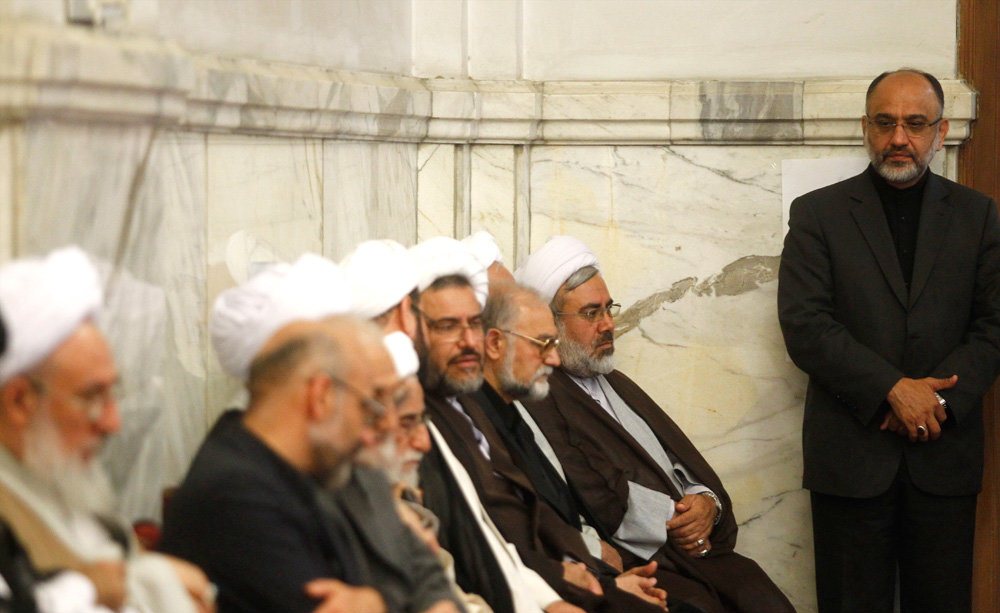 مراسم ترحیم مرحوم آیت الله ابوالقاسم خزعلی