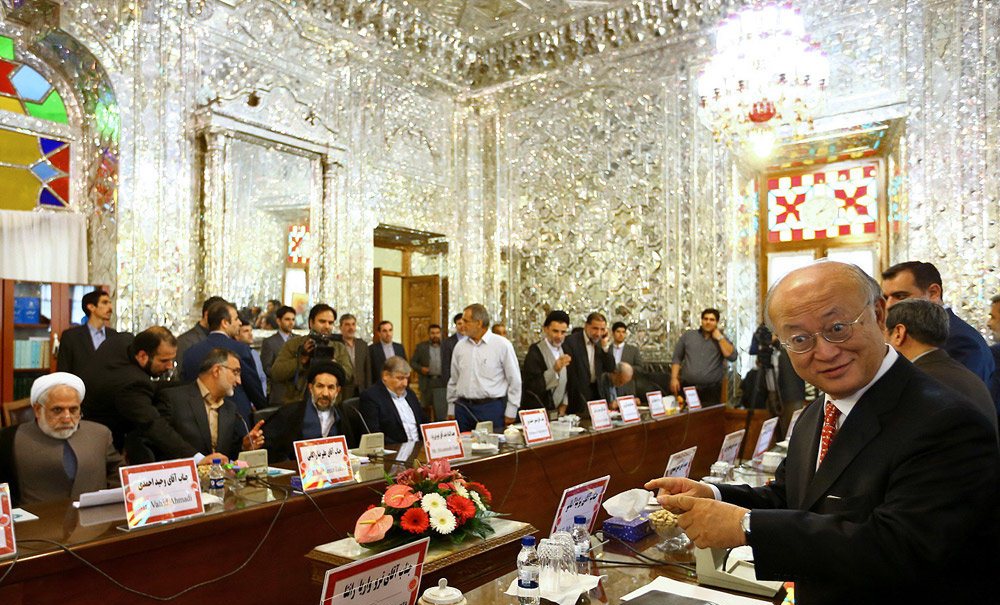 حضور آمانو در کمیسیون ویژه برجام مجلس شورای اسلامی