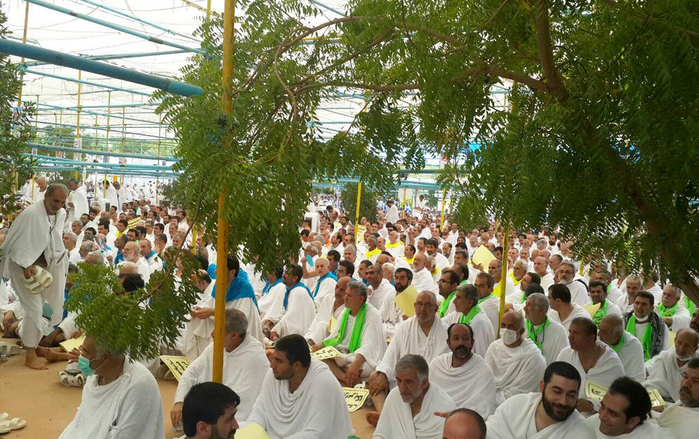 مراسم برائت از مشرکین در صحرای عرفات