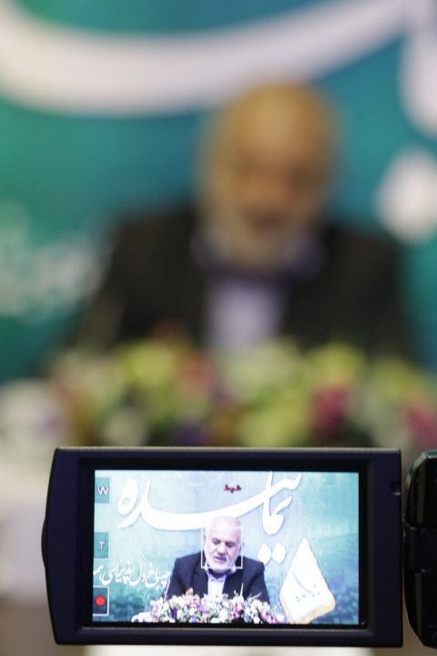 حبیب آقاجری، نماینده مردم استان خوزستان در حاشیه بازدید از سایت «نماینده»