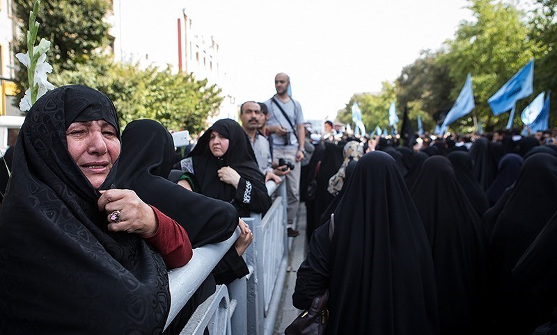 تشییع پیکر جانباختگان فاجعه منا