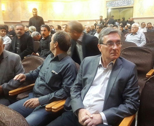 بزرگان فوتبال در مراسم ختم هادی نوروزی