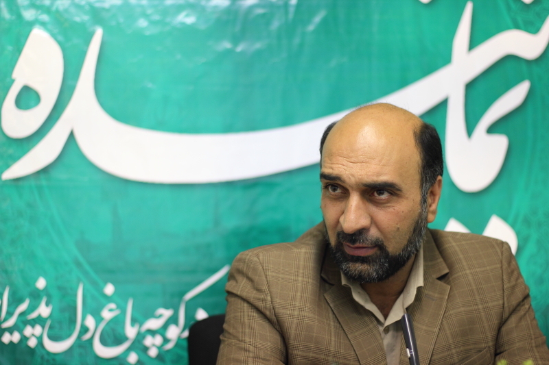 محسن صرامی در حاشیه بازدید از سایت «نماینده»
