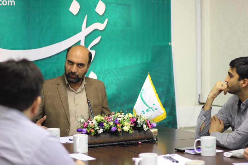 محسن صرامی در حاشیه بازدید از سایت «نماینده»