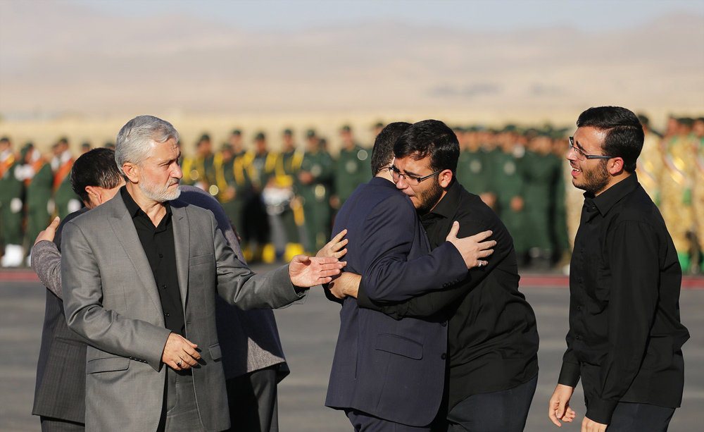 استقبال از پیکر سردار شهید حسین همدانی
