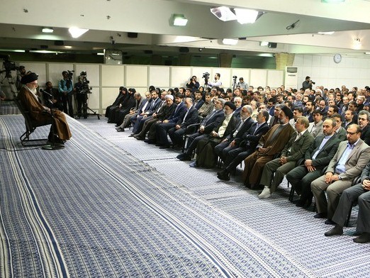 دیدار مدیران صداوسیما با رهبر انقلاب‌