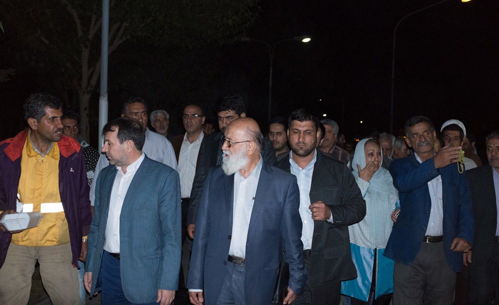 بازدید اعضای شورای شهر از محله هرندی و‌گرمخانه خاوران